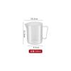 Taza medidora de grado alimenticio con escala, especial para tienda de té con leche, plástico pp, gran capacidad, transparente, resistente a altas temperaturas, venta al por mayor comercial