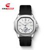 Reloj de Aleación Kassig CHAXIGO para Hombre Reloj Impermeable de Comercio Exterior Transfronterizo Correa Calendario Acero Reloj de Cuarzo
