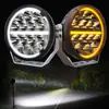 Foco Led para Coche 7 Pulgadas Luz Todoterreno Luz Modificada para Vehículo Todoterreno Techo Parachoques Delantero Luz Auxiliar de Alto Brillo