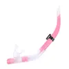 Snorkel Semi-Seco al por Mayor Aparato de Respiración Submarina Montado en la Parte Frontal Profesional de Natación Libre Equipo de Buceo para Adultos Suministros de Snorkel