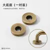 Manija de Puerta de Gabinete Estilo Antiguo Vintage Todo Cobre Estilo Americano Estilo Francés Silencioso Estilo Japonés Bola Antigua Manija de Latón para Armario