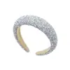 Faixa de Cabeça Nova Topo Craniano Cruzado Quente Transfronteiriça Headwear Barroco Europeu e Americano Esponja de Diamante Coreana com Acessórios de Cabelo de Diamante