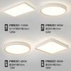 [Wow] Luz de Techo Casual para Sala de Estar Normcore Moderna Elegante Ultrafina LED Lámpara de Techo Rectangular Lámpara para Toda la Casa