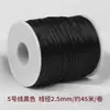 Lin 100.5m Cordón para Nudo Chino Pulsera de Hilo Rojo Tejido Materiales DIY Cuerda Dorada para la Mano Cordón para Tejido de Hilo Rojo
