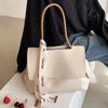 Bolsa Feminina Grande Capacidade Nova Nicho Versátil para o Dia a Dia Bolsa de Ombro/Transversal Bolsa Tote Textura de Alta Qualidade