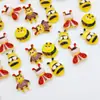 Accesorios para Uñas de Dibujos Animados Abejita Transfronterizos Decoración de Uñas Flor Abeja Accesorios para Pasadores DIY Venta al por Mayor