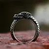 Acero Guerrero nuevo anillo de cola de grifo de acero inoxidable anillo de personalidad de fundición de acero de titanio retro europeo y americano joyería