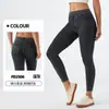 Jeans de Yoga Rectos de Cintura Alta Ajustados Transfronterizos para Mujer, Alta Elasticidad, Bolsillo Doble, Adelgazantes, Transpirables, Pantalones Casuales para Fitness