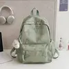 Mochila Personalizada con Estampado de Mariposas, Bolso Escolar para Estudiante de Secundaria, Mochila de Viaje Ligera de Gran Capacidad para Mujer, Transfronterizo