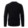 Suéter Masculino de Inverno 2026 Estilo Old Money Falso Duas Peças Casual Moda Malha Pulôver Top