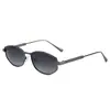 Gafas de Sol de Metal de Moda Nuevas del Fabricante Ps33403, Lentes de Sol Polarizadas de Moda para Hombres, Gafas de Estilo Callejero