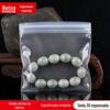Jóias de Buda joias bolso selado pulseira brincos brincos Wenwan Jade saco ziplock saco de embalagem de plástico