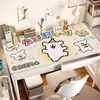 Tapete de Mesa Cartoon Tapete de Proteção de Superfície de Mesa para Estudante Proteção para os Olhos Mesa de Escrita Mesa de Escritório Aluno do Ensino Fundamental Especial Toalha de Mesa Impermeável