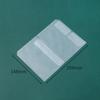 A5A6A7B5A4 livro 6-hole loose-leaf notebook zipper bag bill Hand Book PVC saco de armazenamento clipe cadeia lápis caso