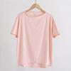 Camiseta Holgada de Manga Corta Estilo Murciélago Nuevo Estilo Verano Top Deportivo Transfronterizo para Mujer Cubre-Ropa de Tacto Frío de Secado Rápido Ropa de Yoga