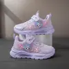 Zapatillas Deportivas para Niñas Primavera y Otoño 2026 Nuevo Estilo Niños Medianos y Grandes Casual Zapatos de Papá Malla Infantil Transpirable Zapatillas de Correr