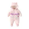 Roupas de Bebê Recém-nascido Inverno Saída Quente Conjunto Acolchoado de Algodão Roupas Espessas Acolchoadas de Algodão para Meninos e Bebês