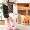 Calcetines de Terciopelo de Cordero para Mujer Invierno para Dormir en la Cama Calcetines Gruesos Calentador de Pies Artefacto Hogar Dormitorio Cama Calentador de Pies Calcetines