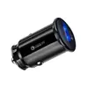 Cargador de coche mini QC3.0 dedicado transfronterizo cargador de coche usb puerto único carga rápida inteligente