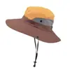 Chapéu de Balde Chapéu de Sol Feminino Verão Outdoor Montanhismo Impermeável Secagem Rápida Respirável Chapéu de Pesca Chapéu de Proteção Solar Pode Imprimir Logo
