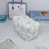 Fornecimento Exclusivo Transfronteiriço de Necessaires de Algodão Estampadas Florais, Bolsas de Viagem Portáteis de Grande Capacidade, Bolsas de Armazenamento de Cosméticos Portáteis Acolchoadas