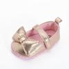 Zapatos de pre-caminar zapatos de princesa con lazo para bebé zapatos de suela blanda para bebé zapatos de una sola capa zapatos para bebé de 1 año zapatos de primavera y otoño