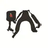 Mochila inclinada para colgar de lado cortacésped correa de lujo engrosada correa de doble hombro accesorios