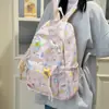 Mochila de Nicho de Alto Valor Estilo Japonês para Estudantes Universitários, Mochila Fofa de Grande Capacidade Estilo Soft Girl, Novo Modelo para Meninas