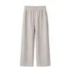 Pantalones Casuales para Mujer 2026 Primavera y Otoño Nuevo Estilo Ropa de Mamá Pantalones Largos para Mujeres de 40-60 Años de Edad Media y Mayores con Cintura Elástica