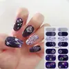 Película de esmalte de uñas FF impermeable sin horneado, calcomanías completas, estilo japonés y coreano, película de calcomanías para uñas de primavera y verano, película de calcomanías para uñas de papel, papel, venta al por mayor de calcomanías para uñas de papel