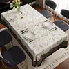 Mantel Usado a Prueba de Viento Anti-quemaduras Impermeable a Prueba de Aceite Tapete de Mesa sin Lavado Cubierta de Mesa de Café Mantel