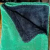 Pequena Toalha de Limpeza para Carro Trançada, Absorvente e que Não Deixa Marcas, com Borda Costurada, Especializada para Lavagem de Carros, Toalha Absorvente de Água Trançada Simples/Dupla Face