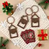 Abrebotellas de Navidad Transfronterizo de Amazon Llavero de Casa Navideña Abrebotellas Colgante Navideño Llavero Navideño