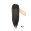 Peluca Ym Trenzada Transfronteriza para Mujer, Cola de Caballo Recta tipo Cascada Semi-Atada, Moño Alto de Fuente con Pinza de Garra Dulce