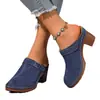 Zapatillas de Media Piel Casual Retro de Suela Gruesa para Mujer 2026 Zapatillas de Deslizamiento para Exteriores de Talla Grande