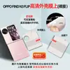 Adequado para Adesivo de Posicionamento para Oppo Find N3 Flip Filme de Hidrogel Autocicatrizante Cobertura Total Tela Dobrável Filme de Celular de Alta Definição