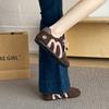 Zapatos Deportivos Casuales Transpirables de Suela Gruesa Bordados para Otoño Estilo Coreano Ins Tendencia Modelo Nuevo 2026 Forrest Gump para Mujer Y16