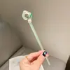 Nueva Horquilla de Sándalo Estilo Chino Cabeza Redonda Simple Horquilla de Verano Accesorios Estilo Antiguo para Mujer Dinastía Han Adorno para Cheongsam Venta al por Mayor