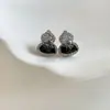 Aretes de Calabaza de Cristal Degradado para Mujer, Diseño de Lujo Nicho Único Accesible, Aretes Metafísicos de Riqueza, Joyería para Orejas de Gama Alta