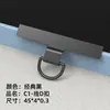 Soporte para Teléfono Móvil con Clip Metálico Giratorio de 360 Grados, Conexión Fija Giratoria de Acero Inoxidable, Duradero y Resistente, Correa para Teléfono Móvil