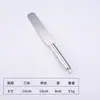 Nuevo cuchillo de mantequilla creativo de acero inoxidable herramienta de cocina casera para hornear cuchillo para pastel queso rascador de queso espátula