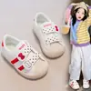 Zapatos Casuales Versátiles de Moda para Niñas 2026 Primavera/Otoño Nuevos Zapatos para Bebé con Estampado de Moño para Niños Zapatos Deportivos