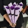 Día de San Valentín Día del Maestro Rosa Individual Escanear Código para Enviar Flor de Jabón Individual Regalo Individual a Clientes Fabricante de Regalos