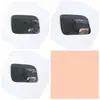 A modificação de capa de tanque de combustível 18 Tange com lantejoulas é adequada para Volkswagen T-ROC capa externa folha decorativa adesivo de tanque de combustível fibra de carbono galvanizada