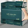 400 Pacotes Grandes de Caixa Completa Doméstica de Toalhas de Papel, Papel para Extração para Sala de Estar, Lenço Facial Macio, Guardanapos de Celulose de Madeira Original