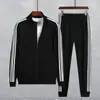 Conjunto de Roupa Esportiva Masculino e Feminino Gola Alta Vertical Conjunto para Corrida Primavera e Outono Manga Longa Corrida Matinal Conjunto de Duas Peças Versátil Popular da Internet Slim Fit Para Casais