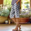 Pantalas Casuais de Rua da Moda Personalizadas com Impressão Digital 3D de Novo Estilo Europeu e Americano Transfronteiriço para Mulheres, Comprimento Médio, para Ir ao Trabalho, Verão