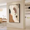 Directamente del fabricante: Pintura Decorativa Abstracta Estilo Wabi-Sabi, Pintura Colgante de Pie Moderna Minimalista para Entrada de Sala de Estar, Tamaños Personalizables