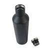Botella de vino tinto de 500 ml, doble capa de plástico con pulverización negra, acero inoxidable 304, venta al por mayor, botella de vino tinto, botella de agua fría aislante, fábrica