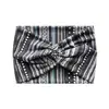 18cm Europeu e Americano Transfronteiriço Estampado Cruz Yoga Esportes Faixa de Cabelo Laço Nó Retrô Castanha Lado Largo Tie Dye Faixa de Cabeça Turbante